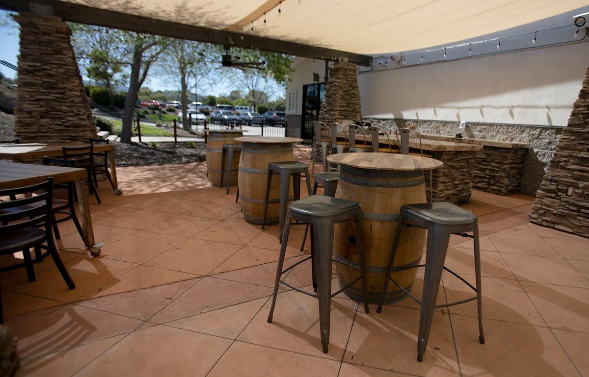 A new Blast & Brew location is opening this Friday, April 5, 2024 in Atascadero. It has a bar, extensive dining area, patio at a massive 24,000 sq. foot location. Outdoor patio seating, complete with fans.