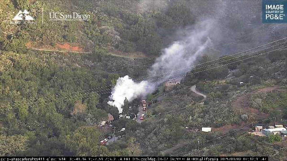 The Atascadero burned major parts of a home on Toro Creek Road on March 2, 2025.