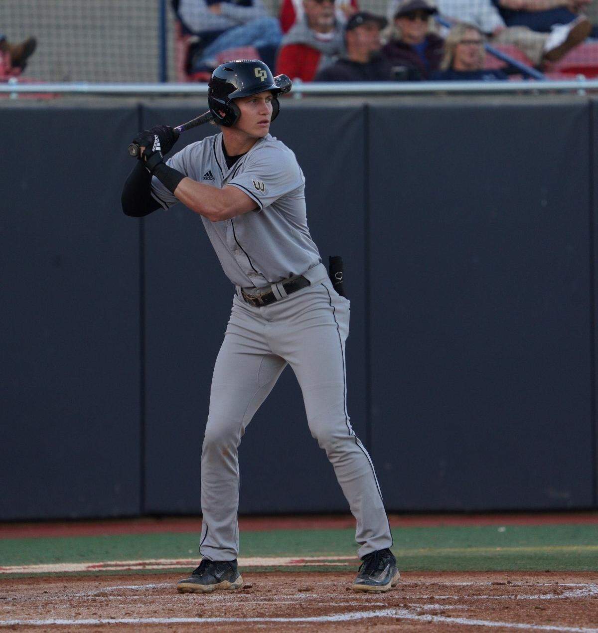 Cal Poly senior infielder Zach Daudet leads the Big West in hitting in 2025.