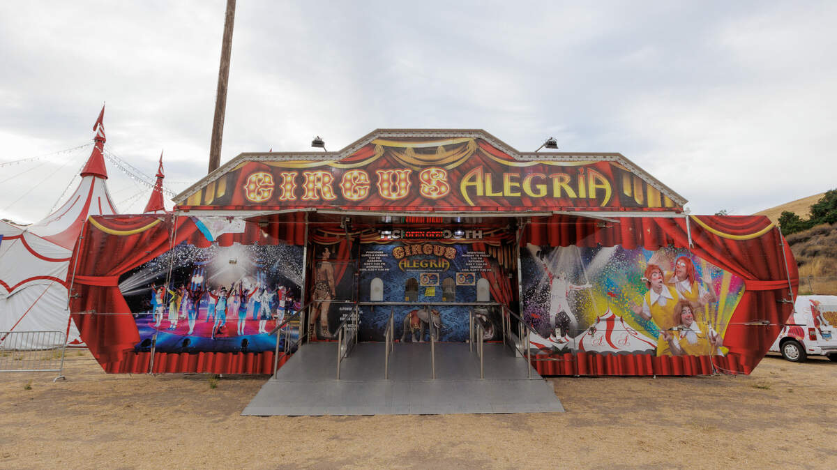 Circus Alegria is coming to Paso Robles in September 2023.