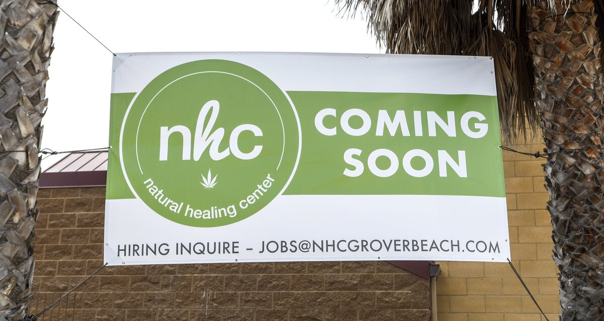 Natural Healing Center, a cannabis facility that opened in Grover Beach, is the first retailer in the county to sell recreational marijuana.