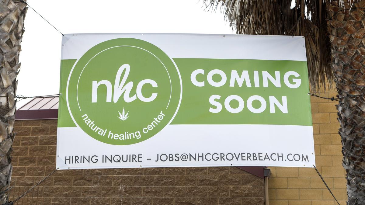 Natural Healing Center, a cannabis facility that opened in Grover Beach, is the first retailer in the county to sell recreational marijuana.