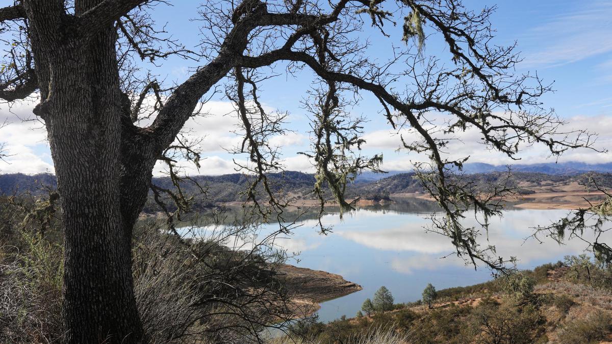 A boat fire on June 9, 2025, injured one person at Lake Nacimiento, seen here in a 2021 file photo.