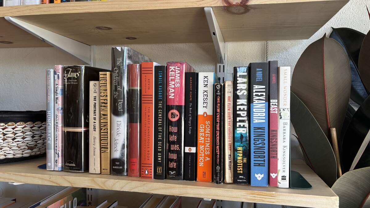 A Satellite of Love at 1235 Monterey St. in San Luis Obispo sells secondhand books, alongside plants from Grow Nursery and vintage clothing and trinkets from Divers, seen here on June 6, 2026.