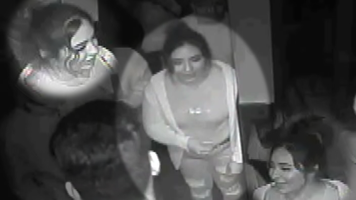 San Luis Obispo Police Department released video surveillance stills of persons of interest in two reported stabbing incidents in downtown San Luis Obispo, California in the early morning hours of June 19, 2022.