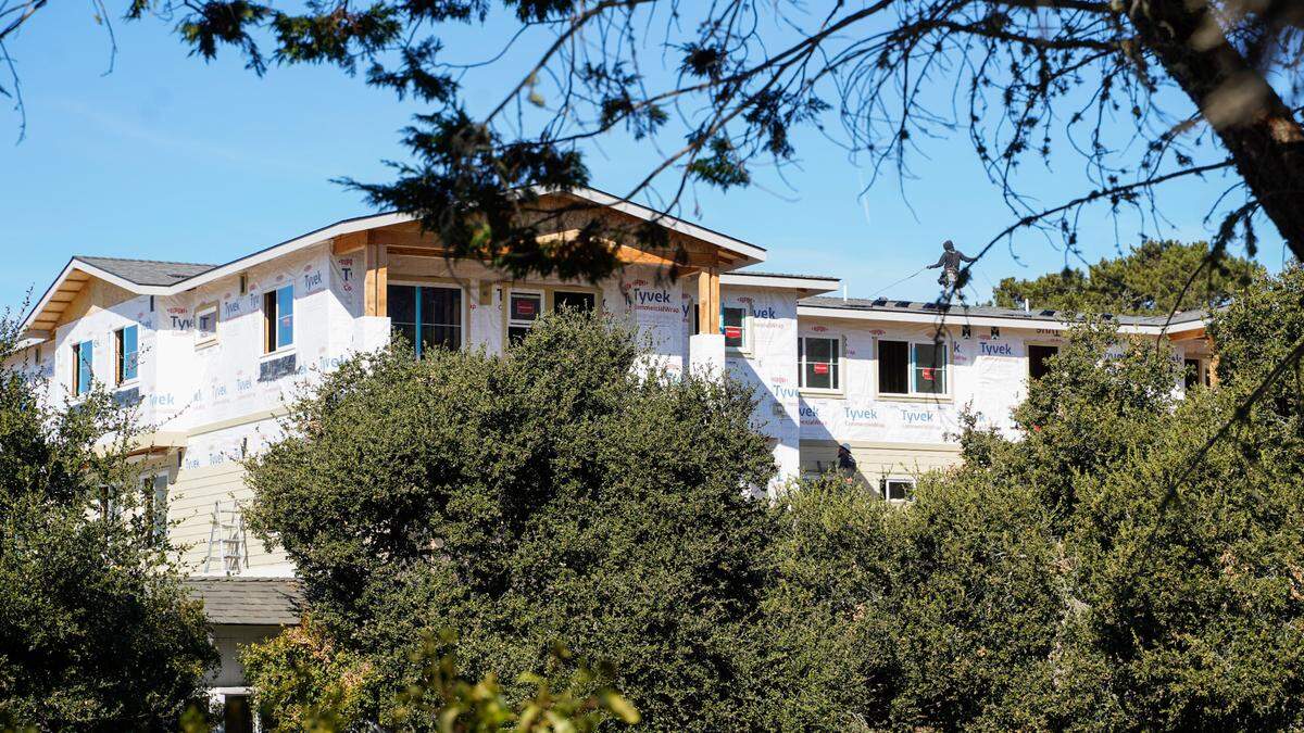 Shell Beach Senior Apartments, a 25-unit affordable housing complex, is under construction in Shell Beach. HASLO executive director Scott Collins said it will address a critical need in San Luis Obispo County housing while offering coastal views.