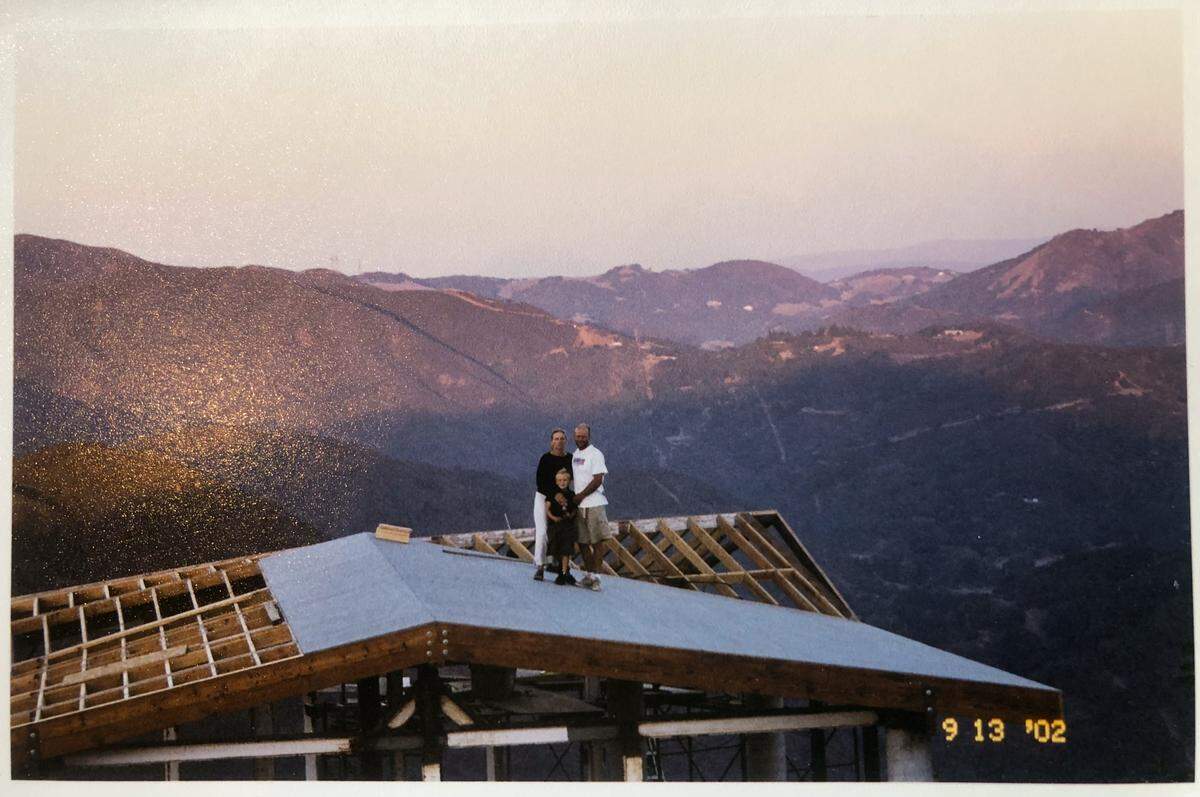 San Luis Obispo County homeowners Cam and Janeen Schiff and their two children spent 15 years turning a 40-acre mountaintop property between Cayucos and Atascadero into an ecologically-friendly home. Built primarily from reused materials, the property features several environmentally-friendly features including San Luis Obispo County’s only legal composting toilet, rainwater reclamation system and a solar-powered hot tub.