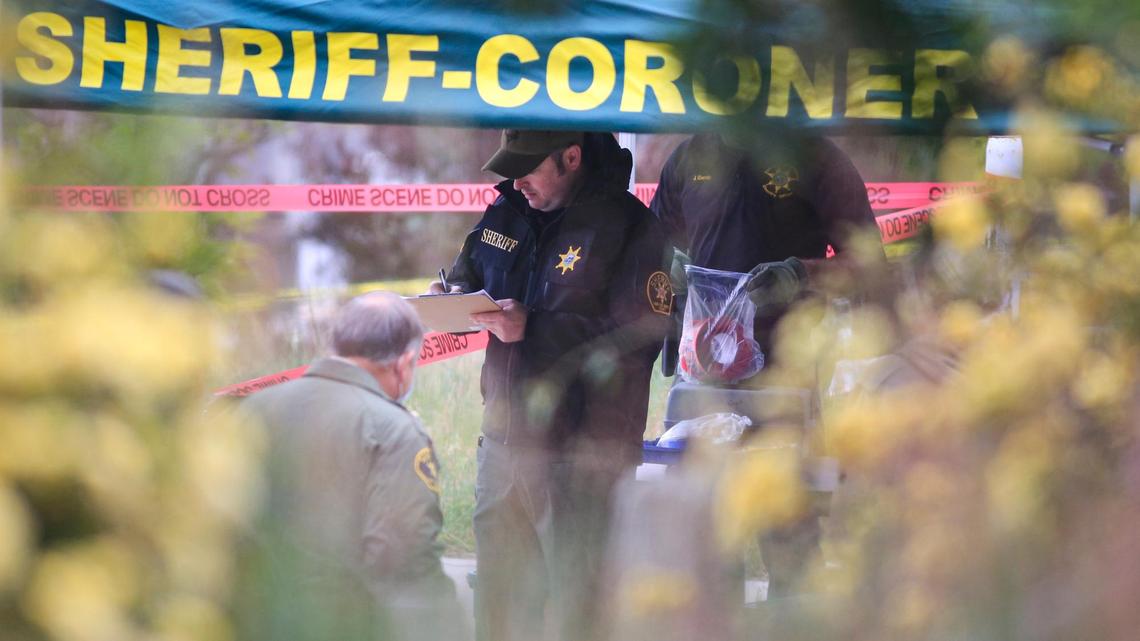 Investigators with the San Luis Obispo County Sheriff Department returned to the house of Ruben Flores. The back yard was marked with crime scene tape as the search for missing Cal Poly student Kristin Smart resumed at the Arroyo Grande house.