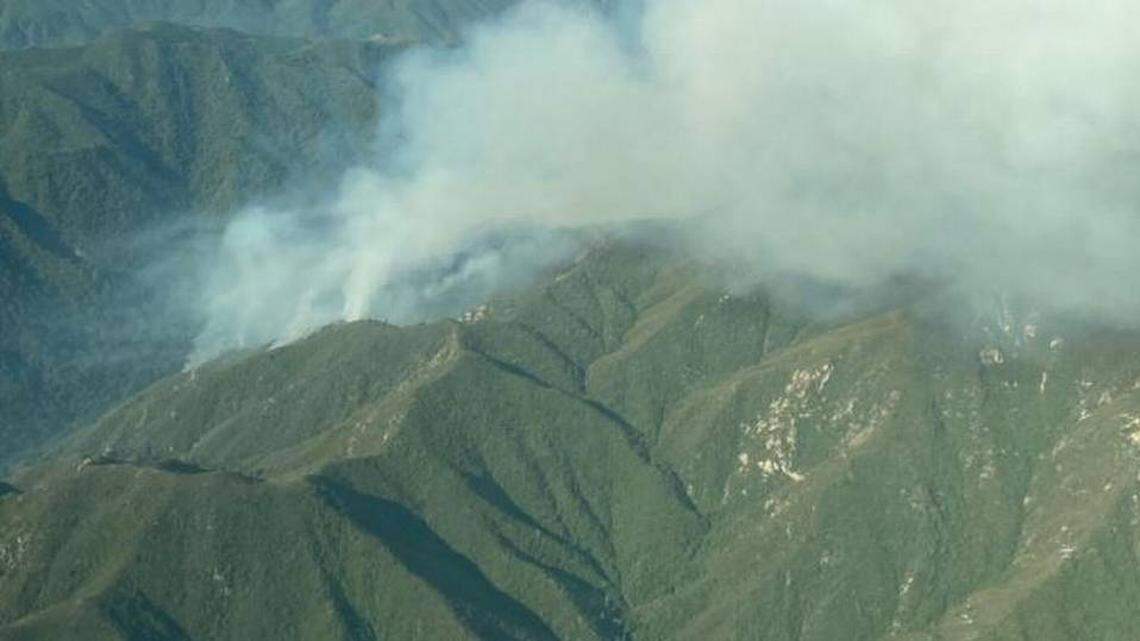 The Willow Fire has burned more than 2,800 acres in Los Padres National Forest.