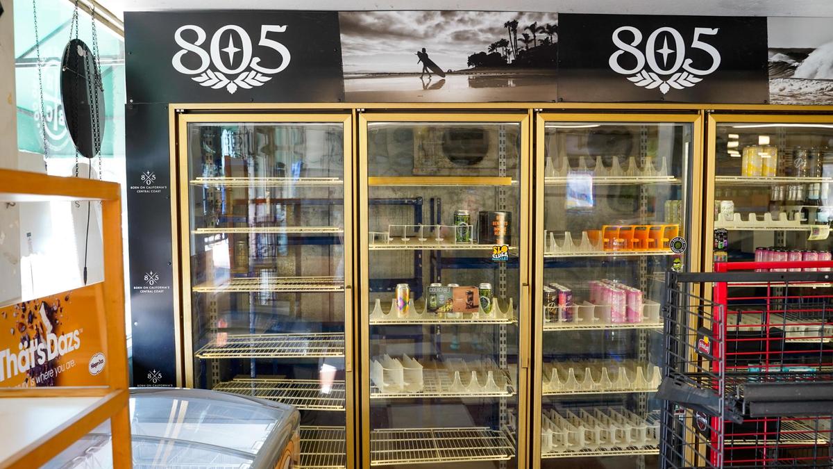 Gus’s Grocery has been open in San Luis Obispo at the corner of Osos Street and Leff Street since 1989, but is in danger of permanent closure following a failed health inspection Monday, Dec. 9, 2024. Owner Shannon Koester launched a GoFundMe campaign to replace broken equipment including a walk-in refrigerator and soda fountain and bring the business to profitability, but warned it may not survive to 2025.