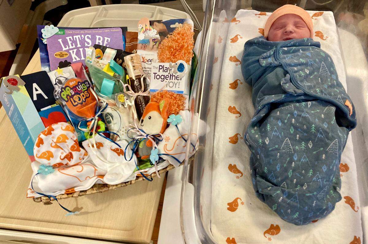Carson Plescia was born at Dignity Health’s French Hospital Medical Center in San Luis Obispo on New Year’s Day in 2022.