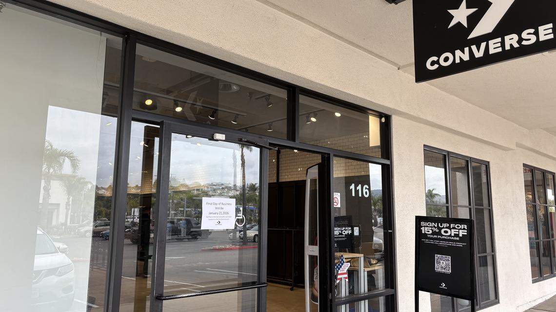 Only Converse store in SLO County closes after 10 years