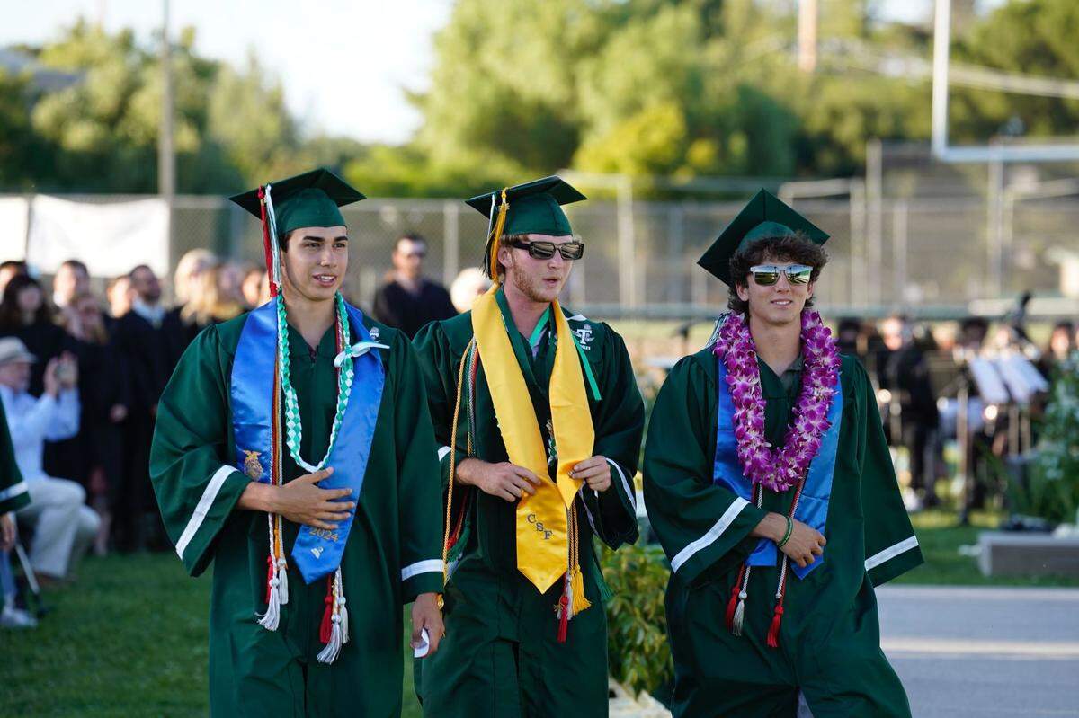 Templeton High School recognized the achievements of its 174 graduates in a commencement ceremony held on its football field June 6, 2024.