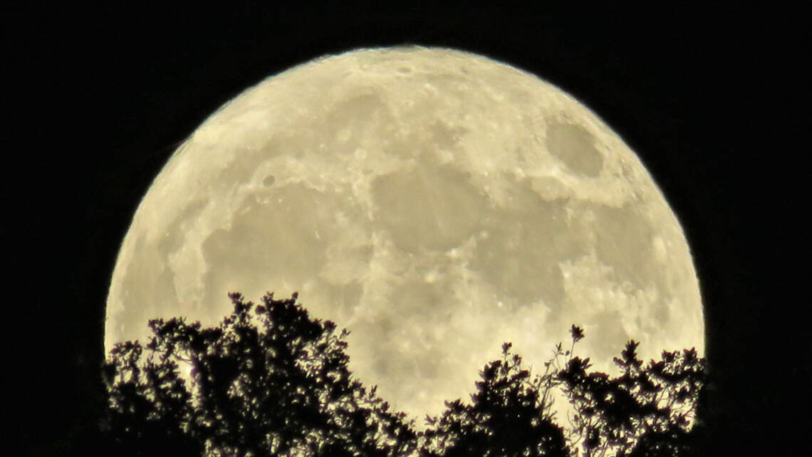 First full moon of fall is going on display. How visible will it be in California?