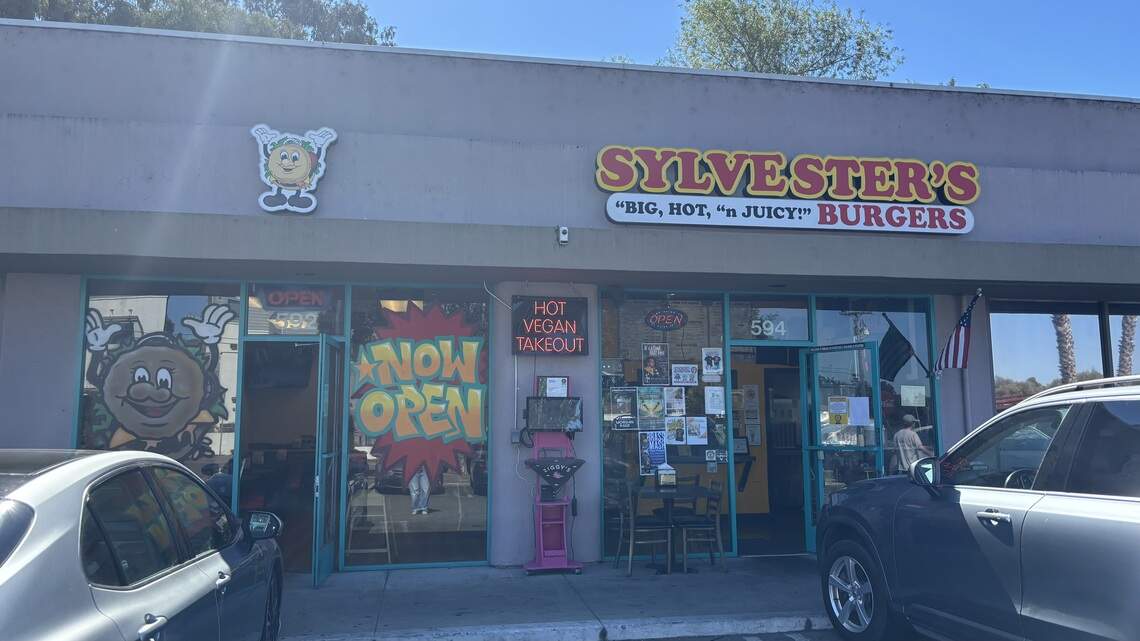 New Sylvester’s Burgers takes over SLO spot — with a vegan menu twist