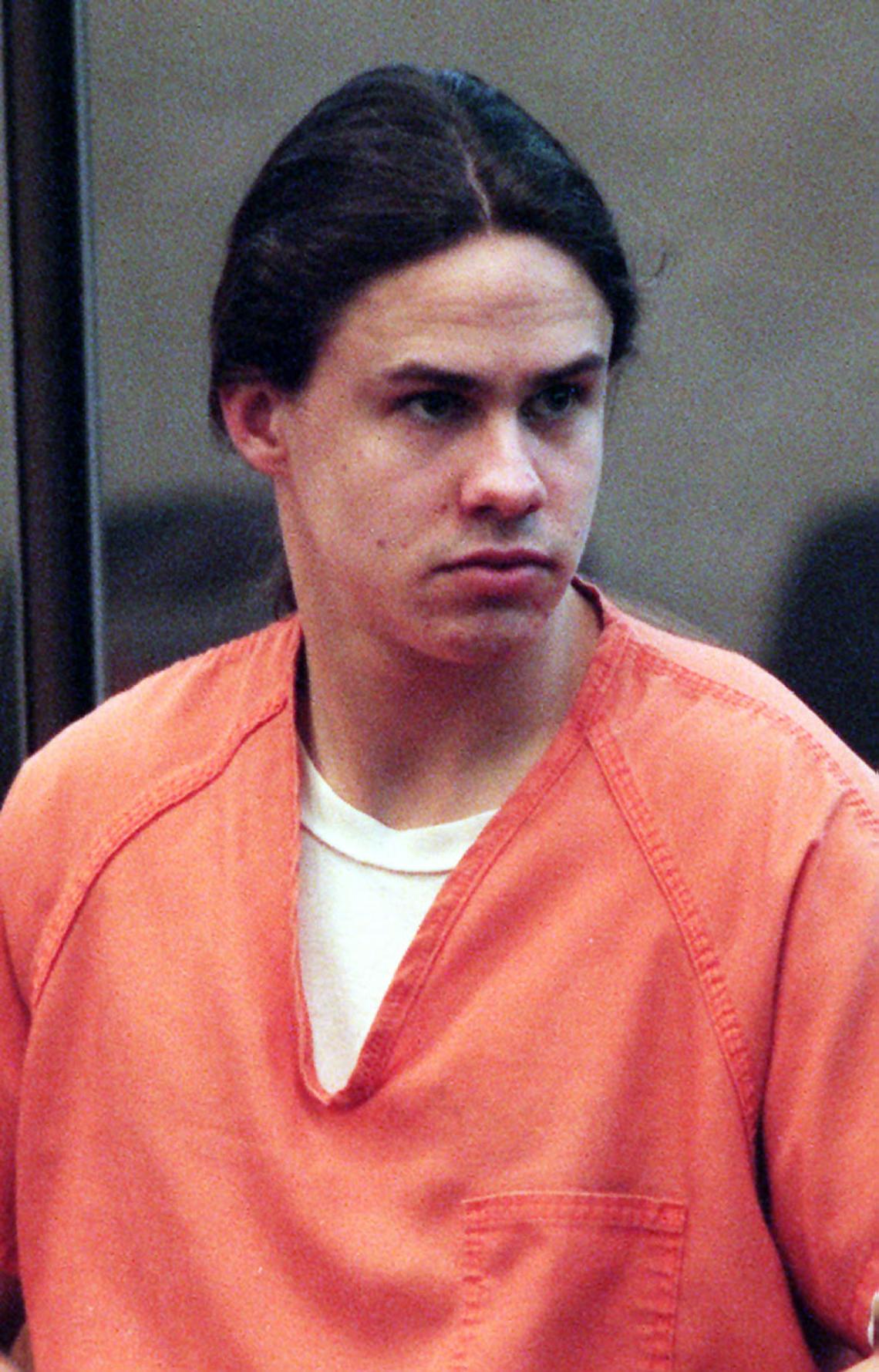 Then-17-year-old Royce Casey in San Luis Obispo Superior Court in January 1997. Casey was one of three teens convicted in the premeditated slaying of 15-year-old Elyse Pahler. Casey was granted parole by a California parole board in March 2021 after spending nearly 24 years in prison.