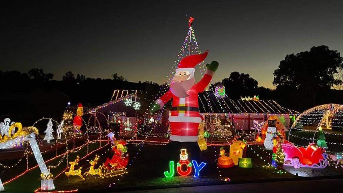 The annual Cookies and Cocoa event in Atascadero benefits children in social services and features a holiday lights trail, a sleigh for people to take photos in and a snow machine.