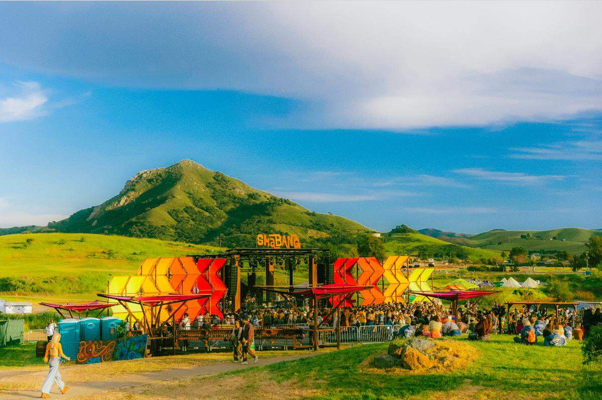Shabang Music and Arts Festival is held over two days at Dairy Creek Golf Course in San Luis Obispo. This year, the festival will offer overnight camping.