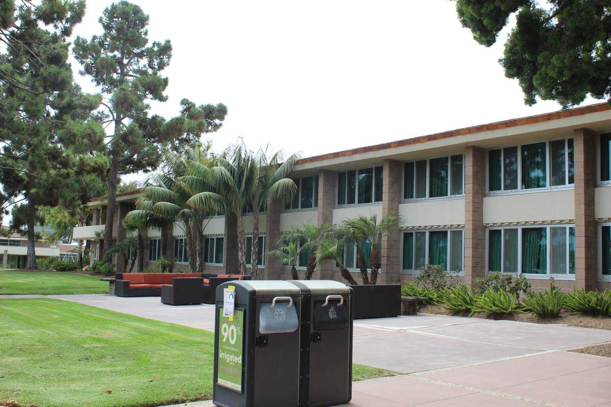 UC Santa Barbara housing includes on-campus dorms such as Anacapa Hall.