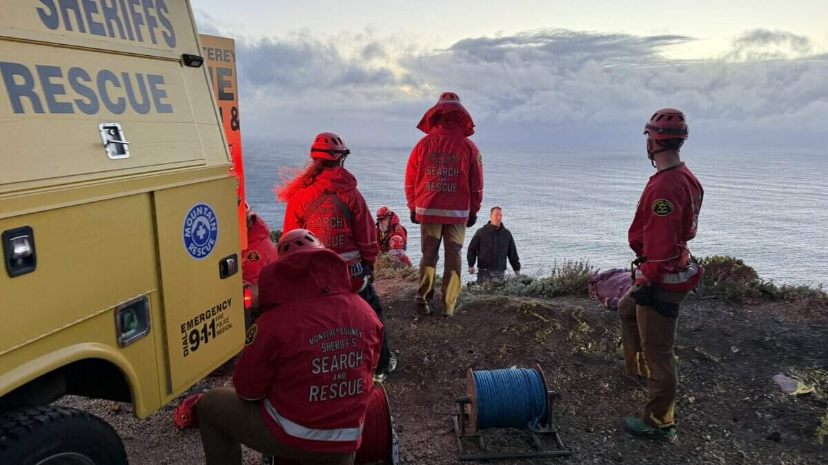 Man identified after fatal crash off Highway 1 cliff | San Luis Obispo ...