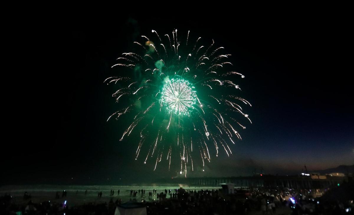 Mild weather and clear skies drew thousands of people to enjoy the city of Pismo Beach’s annual Fourth of July celebration and fireworks display event on July 4, 2024.