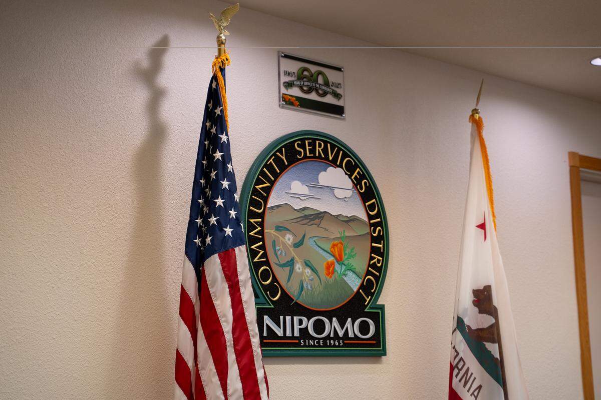 The Nipomo Community Services District held a town hall meeting on raising water rates on Thursday, Nov. 13, 2025. Average rate payers could see their water bill rise by 9.8% each year through 2028 if the rate increase is passed.