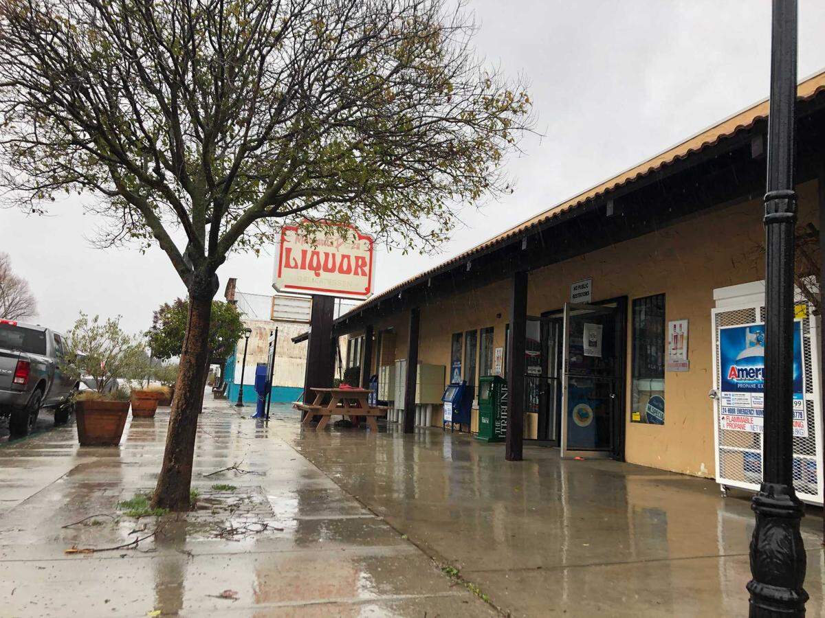 Margarita Plaza Liquor and Delicatessen, like much of Santa Margarita, was dark Thursday morning due to an ongoing power outage that began Wednesday.