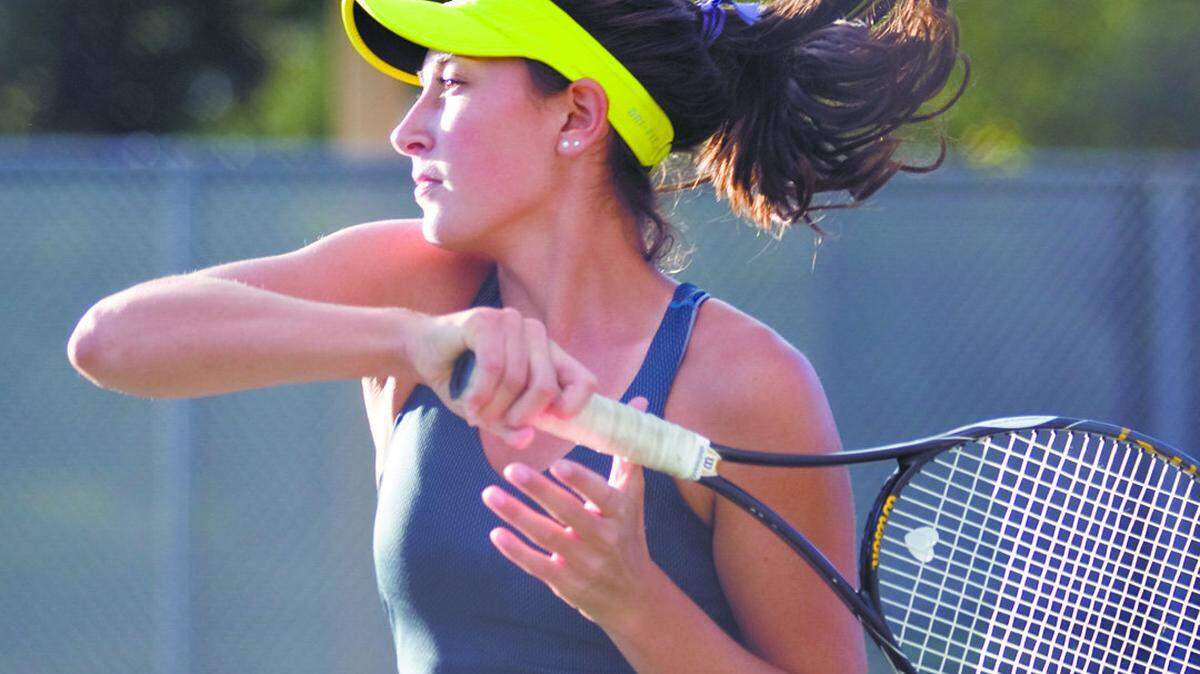 Arroyo Grande High’s Sophie Whittle went 121-0 in league matches and won four PAC 8 singles titles in her career.