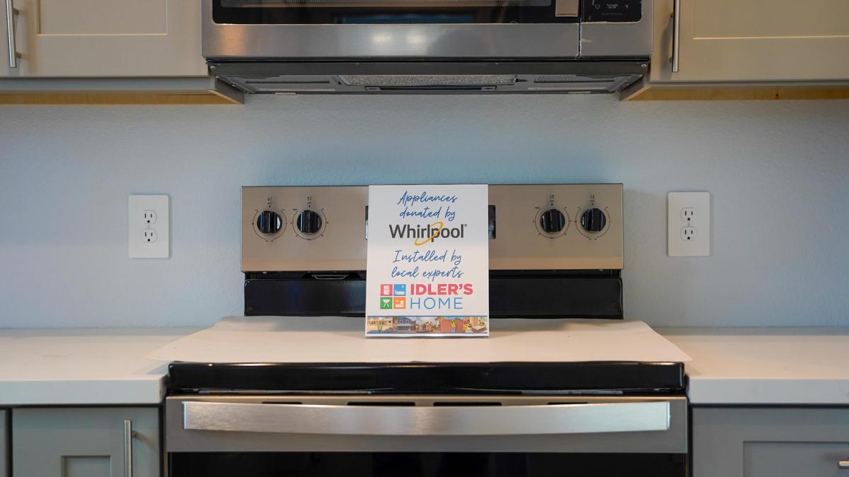 Appliances including refrigerators, dishwashers, ovens and laundry machines were donated by Whirlpool through Habitat International to Habitat for Humanity’s new nine-home development in Paso Robles, pictured Wednesday, Dec. 4, 2024. The appliances were installed free of cost by Idler’s Home in Paso Robles, which also donated mattresses to the incoming families.