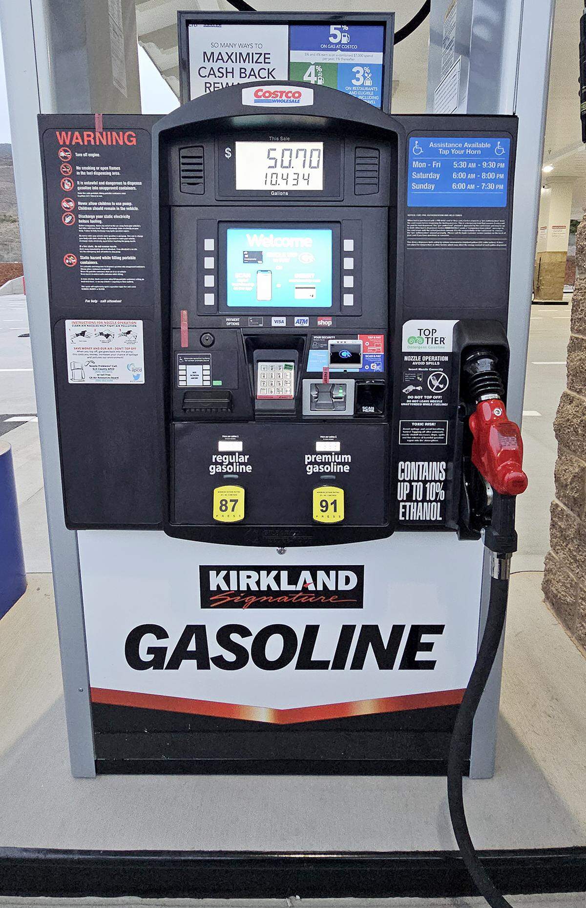 San Luis Obispo’s Costco gas station at Froom Ranch Way reopened on Oct. 31, 2025, after a 67-day closure with 20 new pumps to reduce lines and ease demand for discounted fuel.