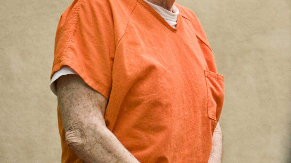 Al Moriarty appears in court Thursday, Oct. 24.