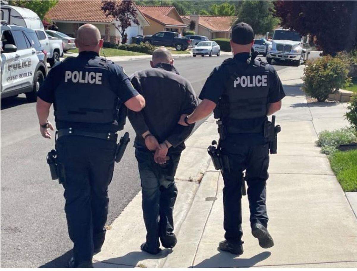Christopher Cruz Gomez was arrested on April 6 in Paso Robles on suspicion of attempted murder in Paso Robles and for homicide in Creston occurring on the same day.