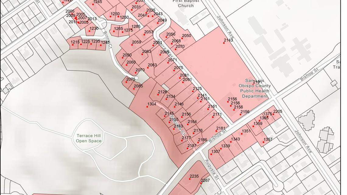 Residents in San Luis Obispo were advised to boil their water following potential contamination Sunday morning. The impacted neighborhood includes houses on Johnson Avenue, Ella Street and Bishop Street.