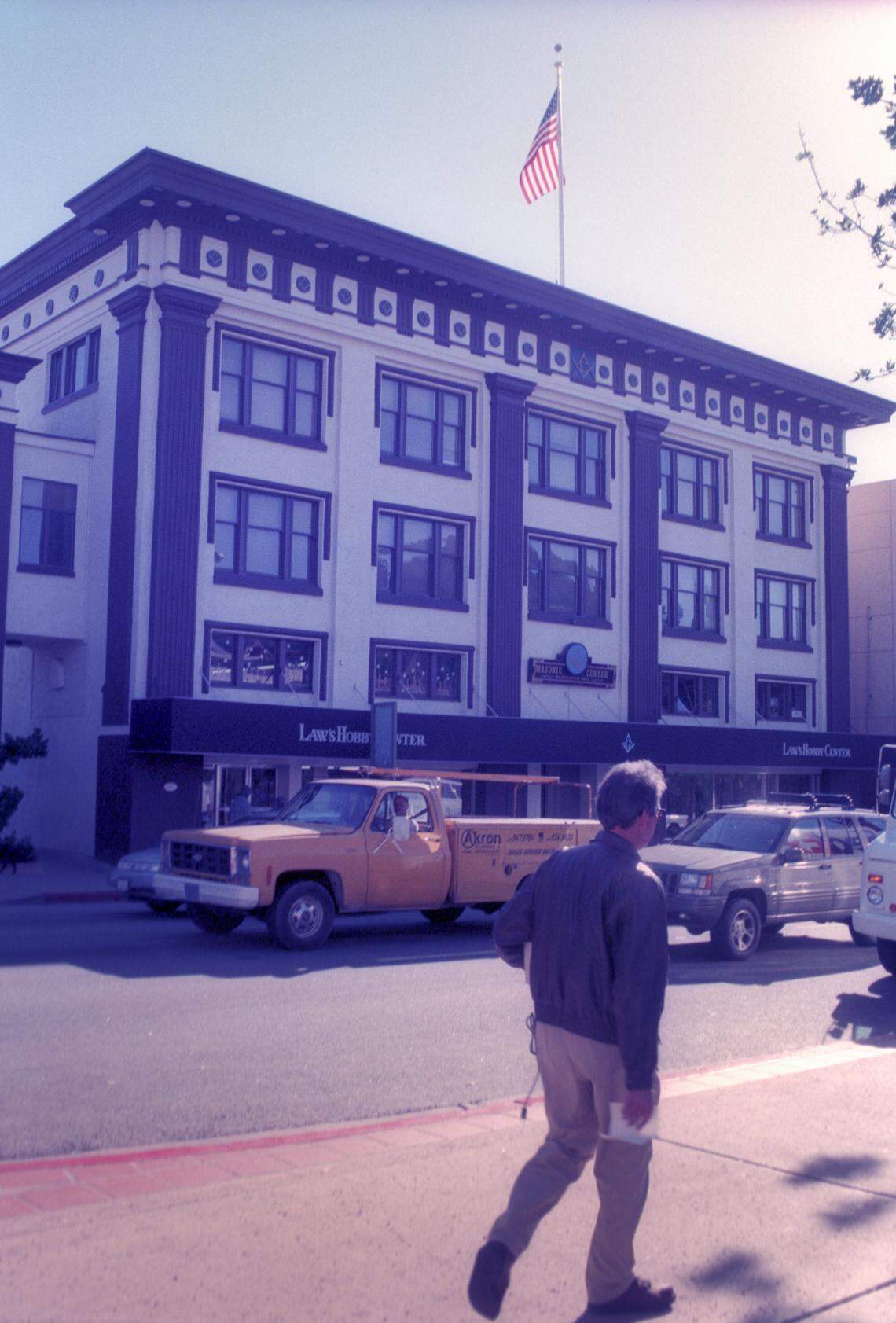 Laws Hobby Center, was located in the ground floor of the Masonic Lodge in San Luis Obispo on Nov. 25, 1998. This was the third and largest location for the business.