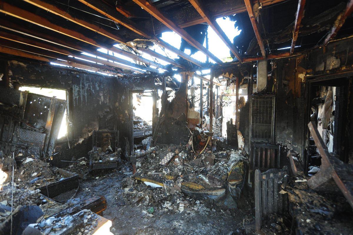 San Luis Obispo City Fire responded to a fully involved house fire on Olive St. in the early morning hours of June 29, 2023. No injuries were reported.