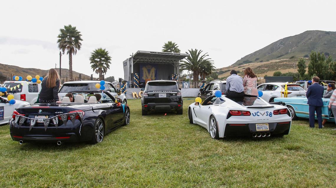 Mission Prep graduates 73 students in a special drive-in ceremony