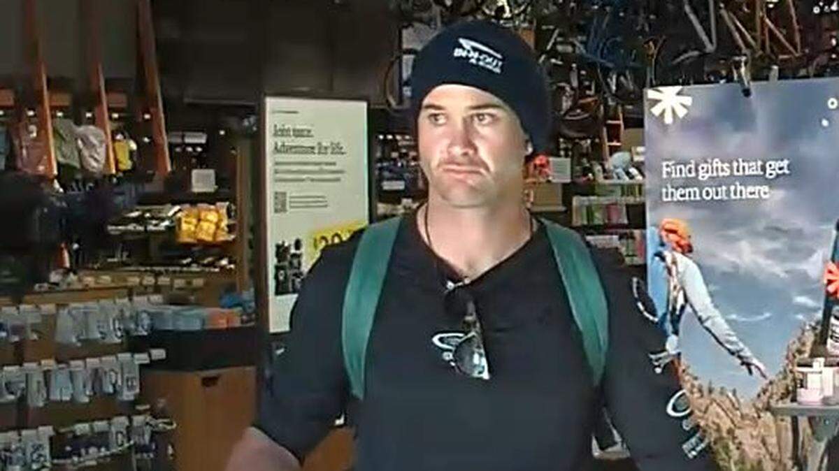 The San Luis Obispo Police Department asked for the public’s help identifying a man who allegedly stole a mountain bike from REI on Madonna Road on Dec. 14, 2025.