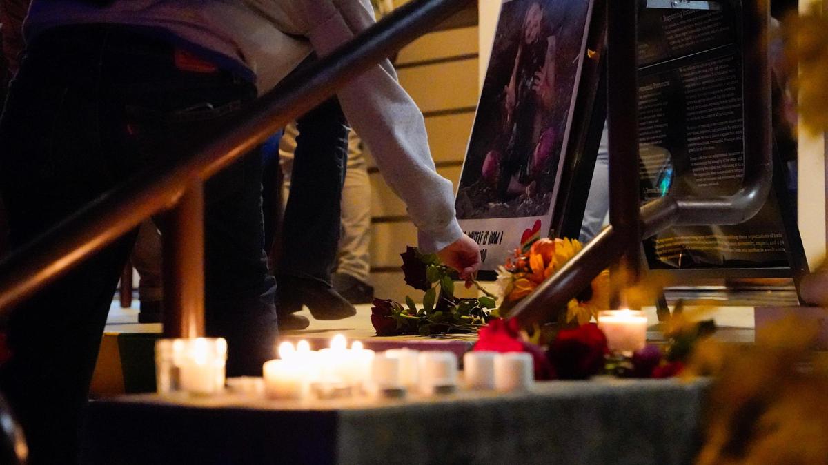 The San Luis Obispo community celebrated the life of Todd Joseph Pinion, an Atascadero resident who was killed in an alleged hate crime Oct. 30 at a vigil hosted by the Gala Pride & Diversity Center Friday, Nov. 22, 2024.