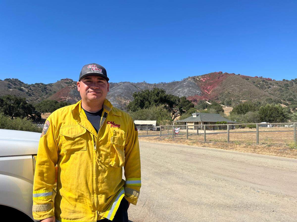 Adan Orozco is a fire captain and public information officer for Cal Fire in San Luis Obispo County.