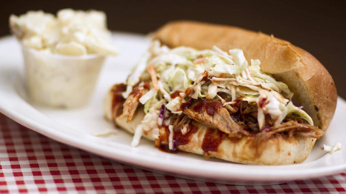 The menu at G Brothers Smokehouse in San Luis Obispo is all over the map: Memphis-style pork ribs, Texas sliced brisket, Kansas City chopped brisket, Carolina pulled pork, even extra-meaty 'SLO smoked' beef ribs. Read more »