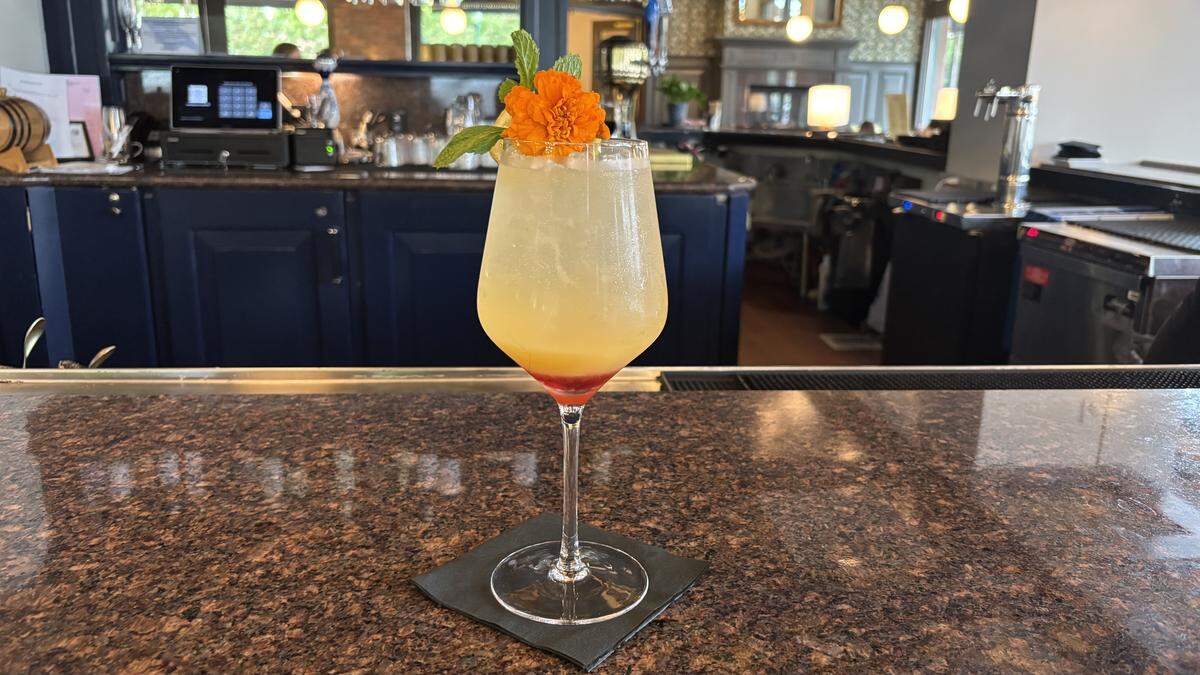 The Sunshine Spritz at the Mabel Lounge. The Mabel Lounge in Atascadero opened on May 13 inside The Carlton Hotel, serving small bites and plates in a cozy, intimate atmosphere.