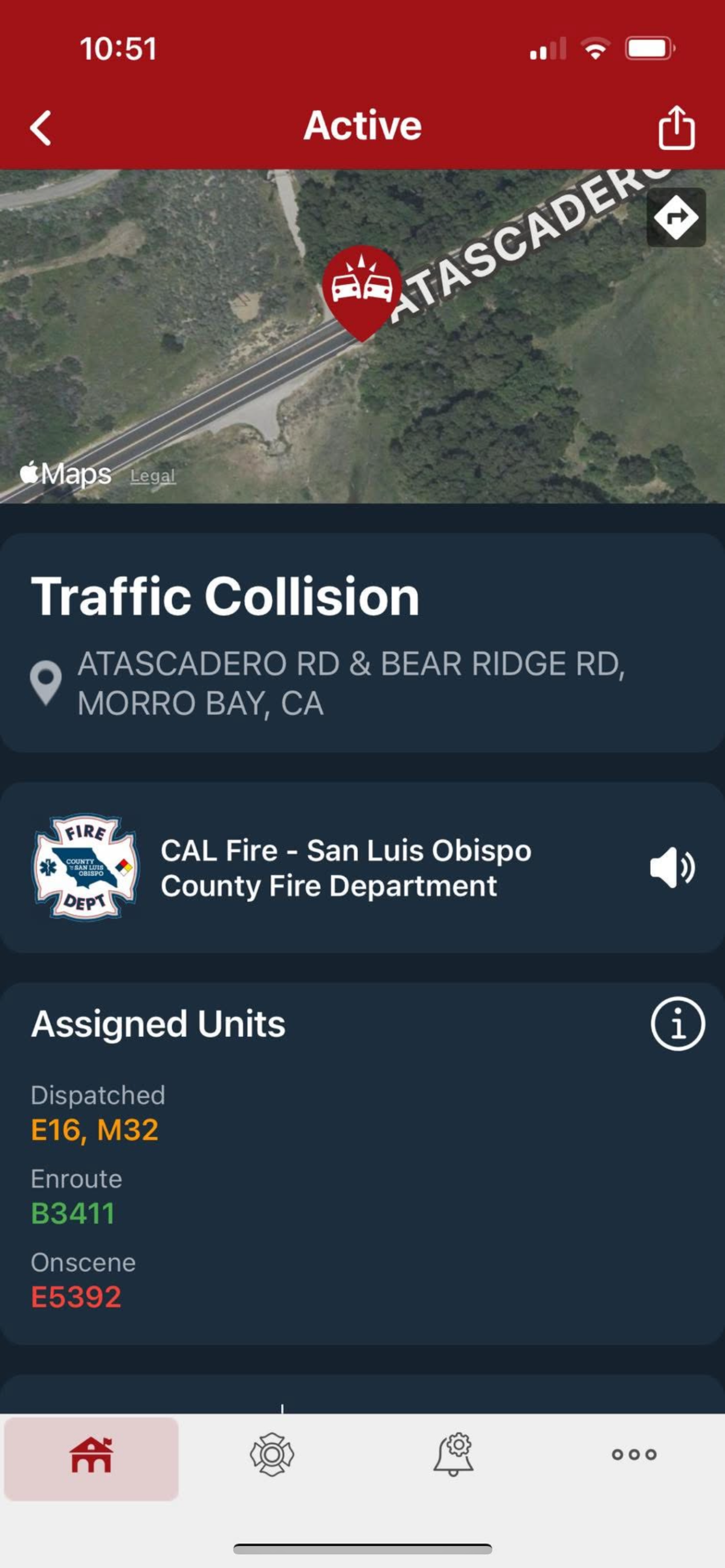 A CHP helicopter transported a woman to the hospital after she drove her van off a steep side of Highway 41 in Morro Bay on March 23, 2025.