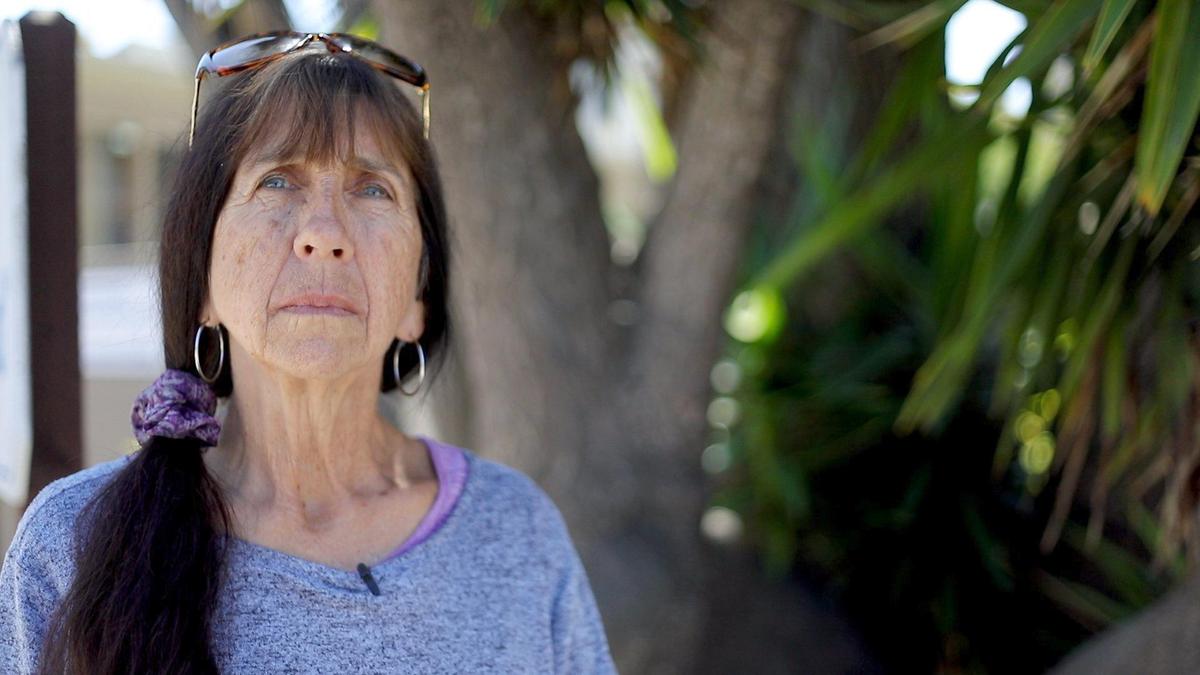Christian pro-life advocate Linda Hardy reacted to the leaked Supreme Court decision overturning Roe v. Wade on May 3, 2022.