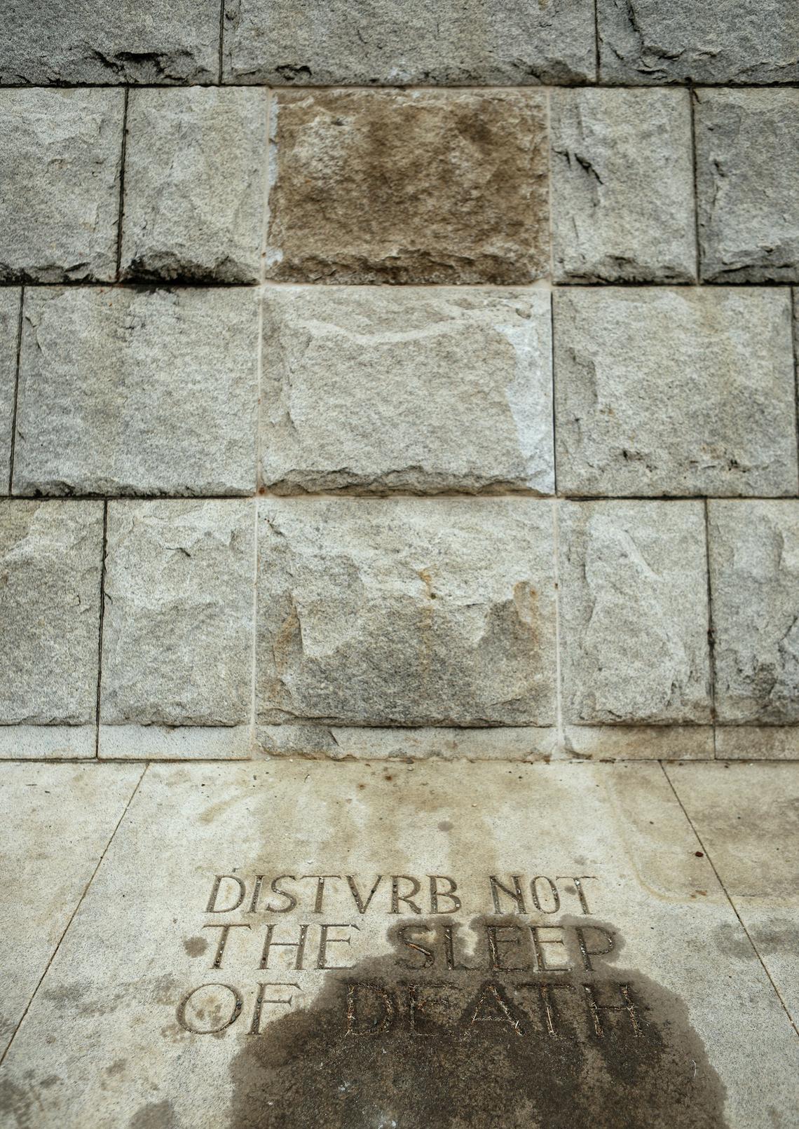 The Dorn Pyramid in the Odd Fellows Cemetery in San Luis Obispo.Photo by Joe Johnston 05-11-18
