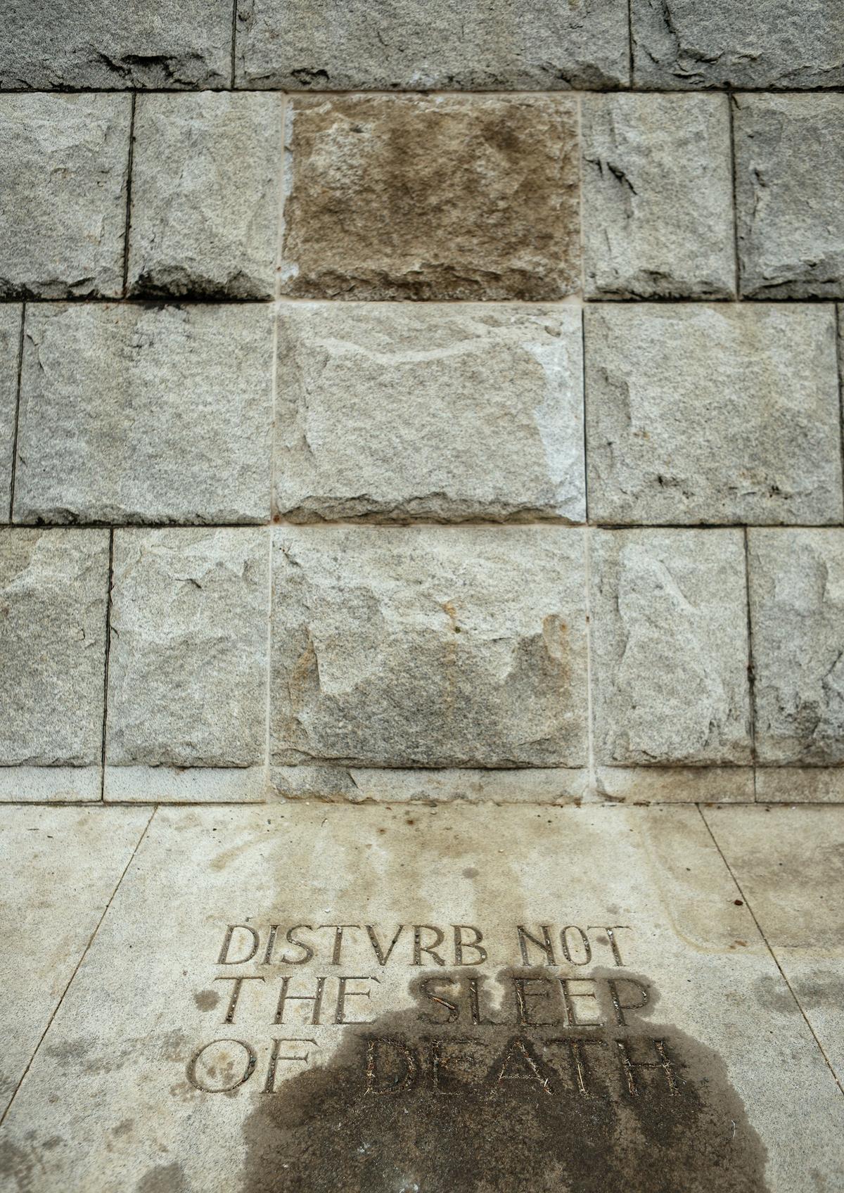 The Dorn Pyramid in the Odd Fellows Cemetery in San Luis Obispo.Photo by Joe Johnston 05-11-18