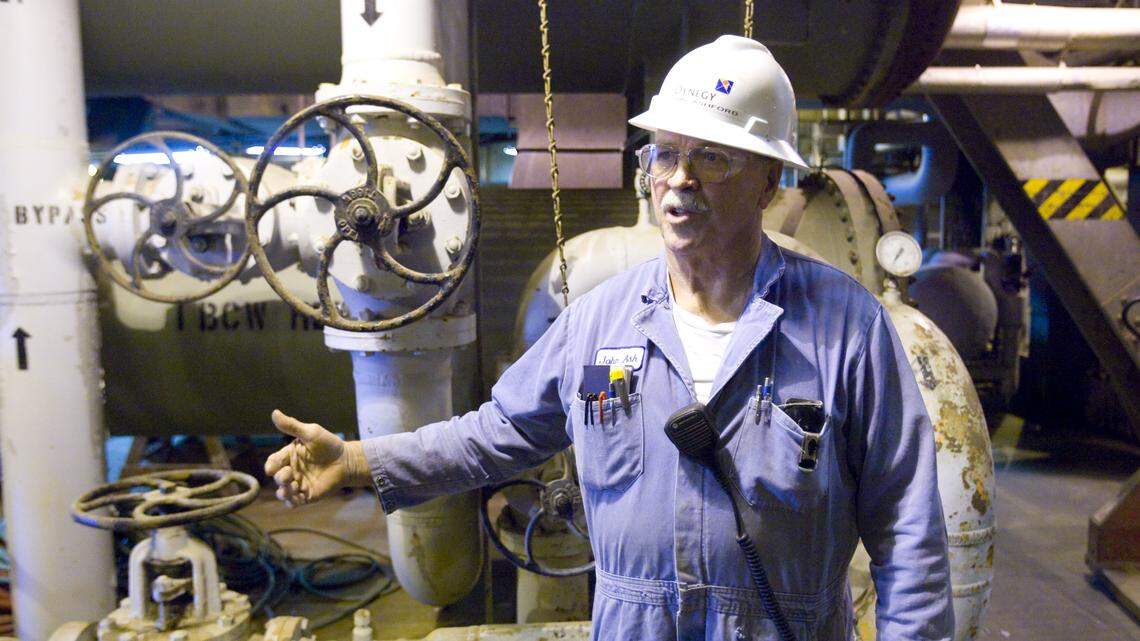 John Ashford has worked in several departments at the Morro Bay Power Plant during his 51 years there.