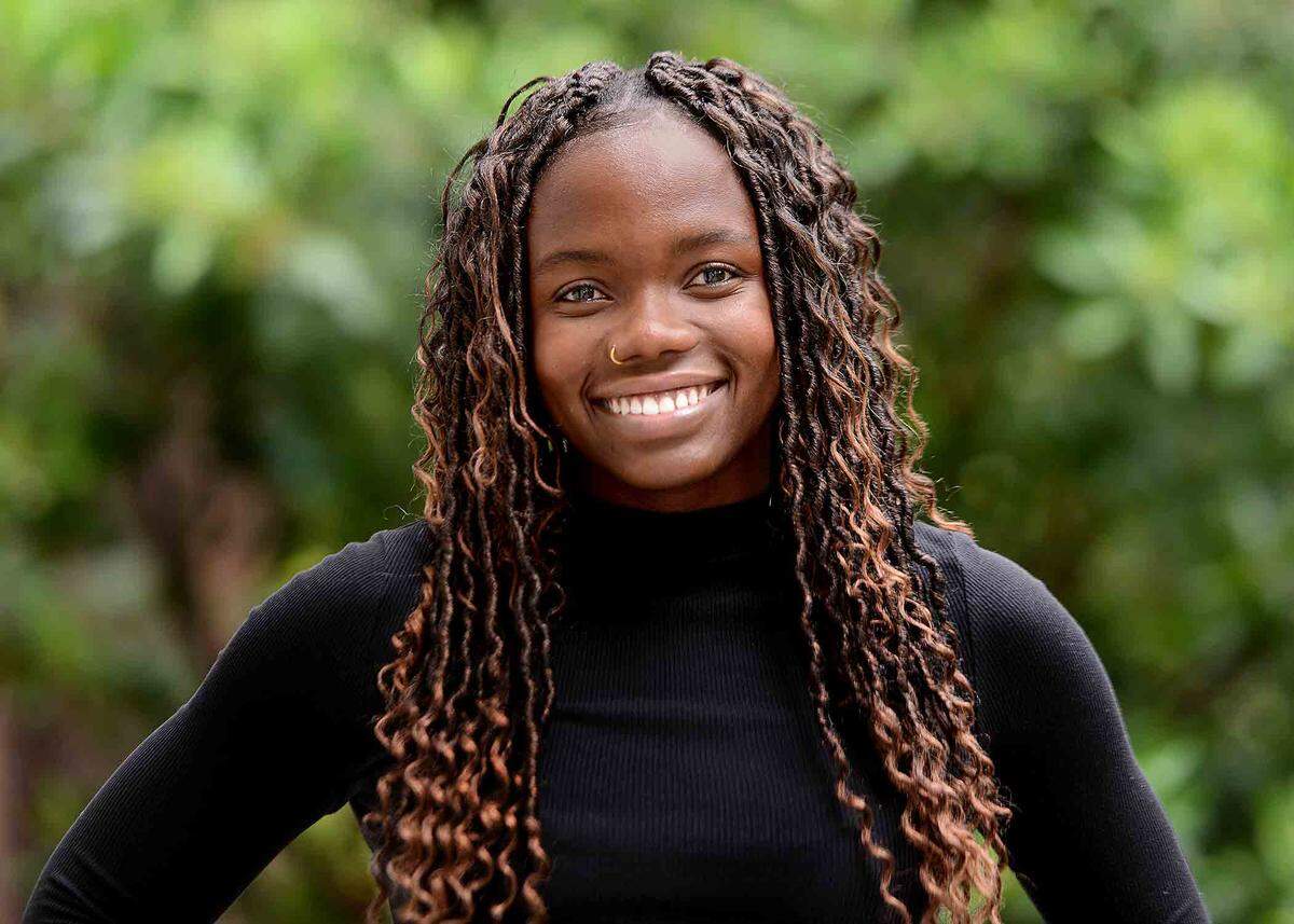 Kimberley Bhunu graduated from Cal Poly with two degrees from the Orfalea College of Business.