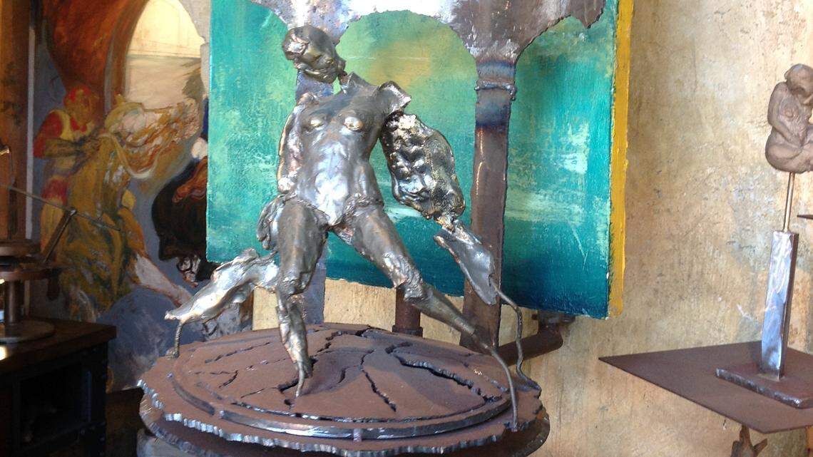 Inspired by DaVinci and Rodin, Cambrian artist's works are 'meaningful and lovely'