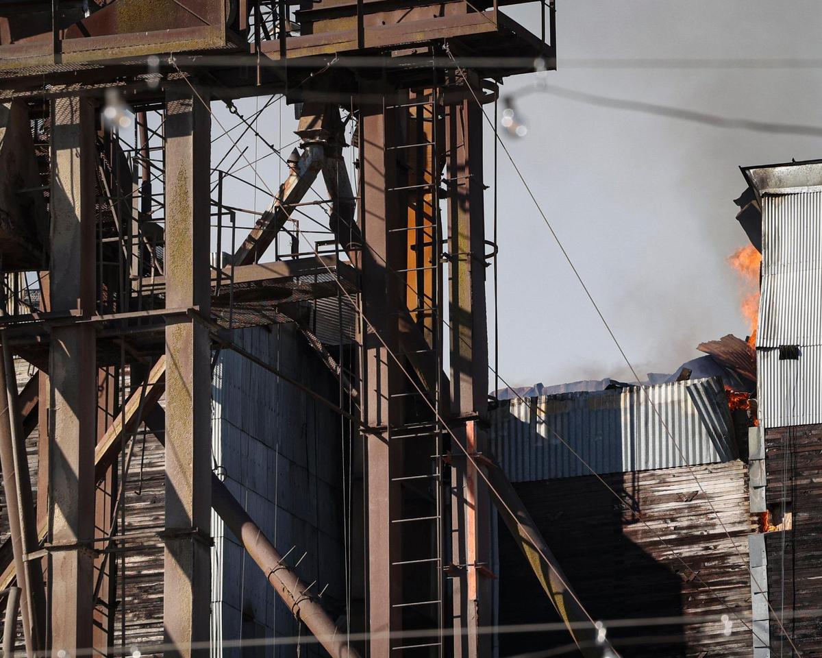 Firefighters from San Luis Obispo to Paso Robles were called to a two-alarm commercial fire at Templeton Feed and Grain. Fire broke out in the late evening of Independence Day. They were battling flames on the morning of July 5, 2025.