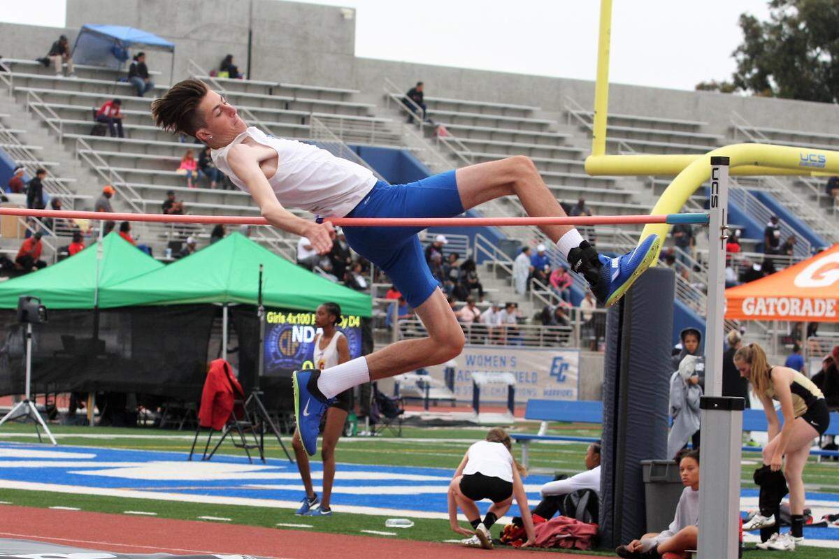 Morro Bay sophomore Joseph Ruddell is the 2018 Boys Track and Field County Athlete of the Year.